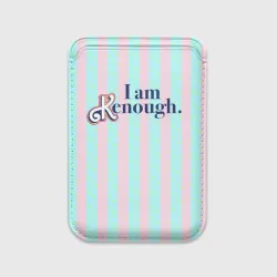 Картхолдер Magsafe магнитный I am Kenough - фраза и костюм Кена в полоску