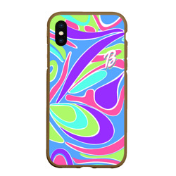 Чехол для iPhone XS Max матовый Костюм Barbie totally ultra hair brunette