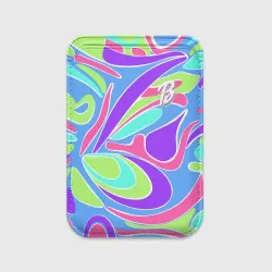 Картхолдер Magsafe магнитный Костюм Barbie totally ultra hair brunette