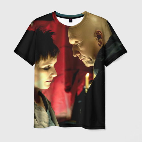 Мужская футболка 3D Пила Аманда Янг и Джон Крамер , цвет 3D печать