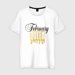 Мужская футболка хлопок February queen