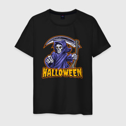 Мужская футболка хлопок Halloween dead