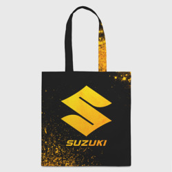 Шоппер 3D Suzuki - gold gradient