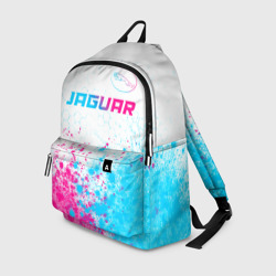 Рюкзак 3D Jaguar neon gradient style: символ сверху