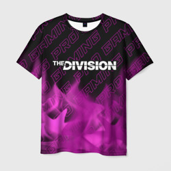 Мужская футболка 3D The Division pro gaming: символ сверху