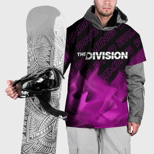 Накидка на куртку 3D The Division pro gaming: символ сверху, цвет 3D печать