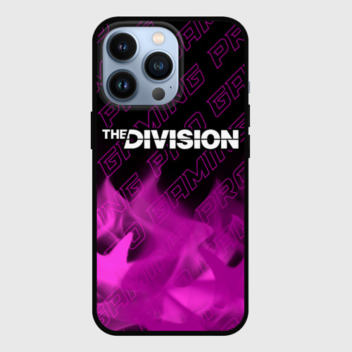 Чехол для iPhone 13 Pro с принтом The Division pro gaming: символ сверху, вид спереди #2