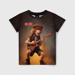 Детская футболка 3D ACDC art 