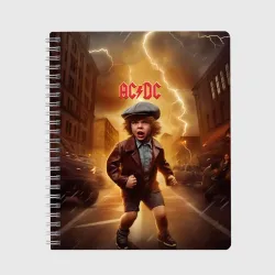 Тетрадь ACDC boy