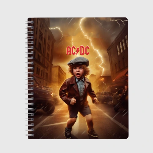 Тетрадь ACDC boy