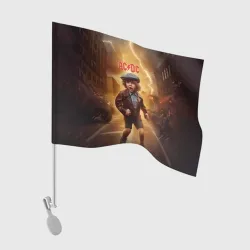 Флаг для автомобиля ACDC boy