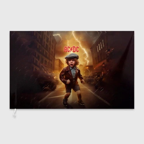 Флаг 3D ACDC boy