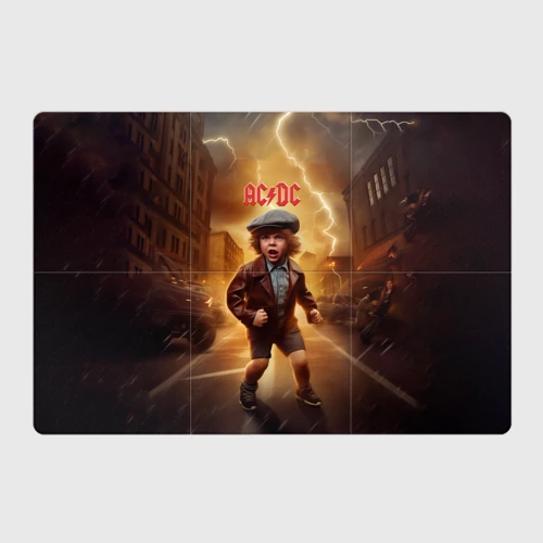 Магнитный плакат 3Х2 ACDC boy