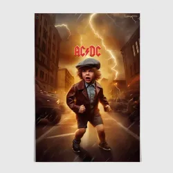 Постер ACDC boy
