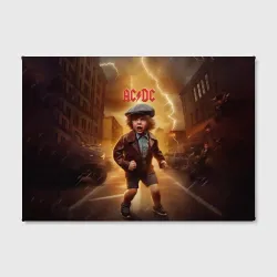 Холст прямоугольный ACDC boy - фото 2