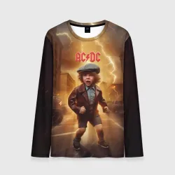 Мужской лонгслив 3D ACDC boy