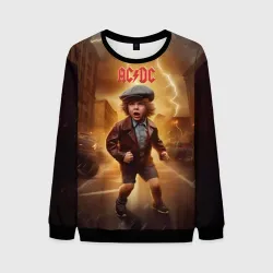 Мужской свитшот 3D ACDC boy