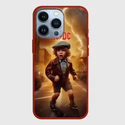 Чехол для iPhone 13 Pro ACDC boy