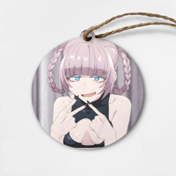 Деревянная игрушка круг Yofukashi no Uta Надзуна Нанакуса