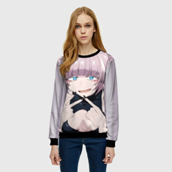 Женский свитшот 3D Yofukashi no Uta Надзуна Нанакуса - фото 2