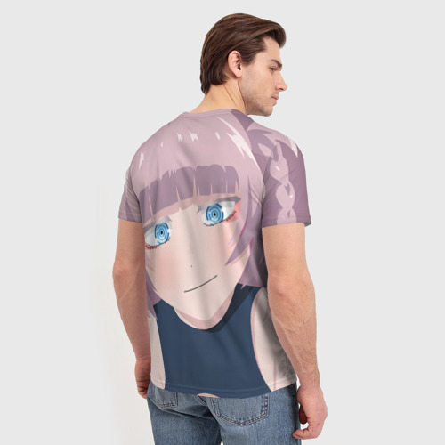 Мужская футболка 3D Песнь ночных сов Надзуна Нанакуса, цвет 3D печать - фото 4