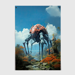 Постер Гигантское  насекомое