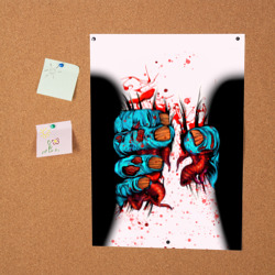 Постер Сжимающая тело рука зомби - фото 2