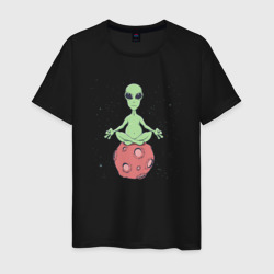 Мужская футболка хлопок Space yoga