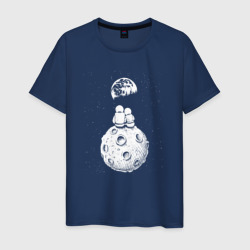 Мужская футболка хлопок Love in space