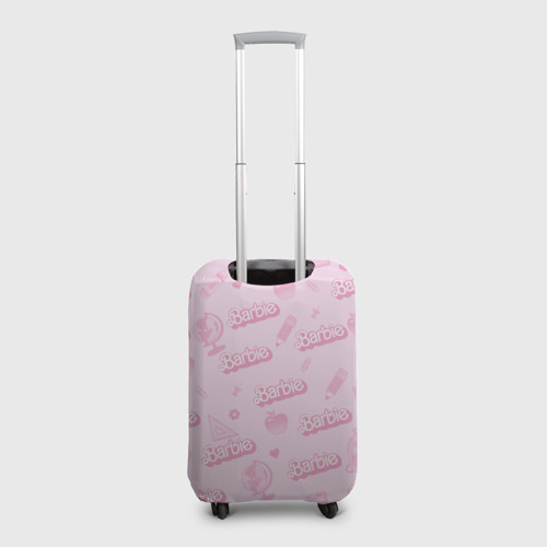 Чехол для чемодана 3D Эта Барби - учительница: розовый паттерн, цвет 3D печать - фото 2