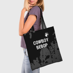 Шоппер 3D Cowboy Bebop glitch на темном фоне: символ сверху - фото 2