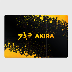 Магнитный плакат 3Х2 Akira - gold gradient: надпись и символ