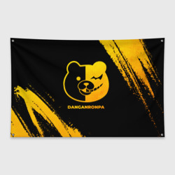 Флаг-баннер Danganronpa - gold gradient