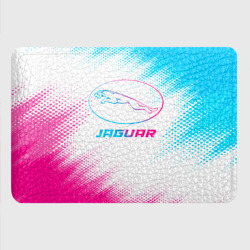 Картхолдер с принтом Jaguar neon gradient style - фото 2