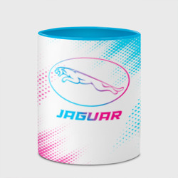 Кружка с полной запечаткой Jaguar neon gradient style - фото 2