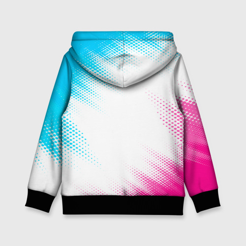 Детская толстовка 3D Jaguar neon gradient style, цвет черный - фото 2