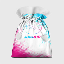 Подарочный 3D мешок Jaguar neon gradient style