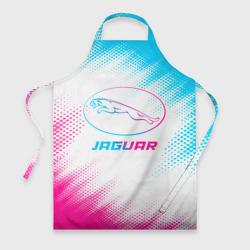 Фартук 3D Jaguar neon gradient style