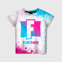 Fortnite neon gradient style – Футболка с принтом купить со скидкой в -33%