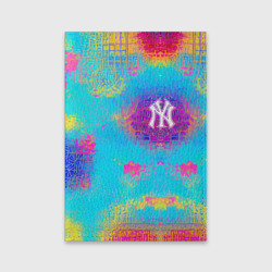 Обложка для паспорта матовая кожа New York Yankees - baseball team - logo