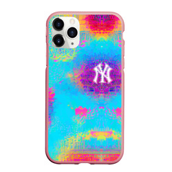 Чехол для iPhone 11 Pro Max матовый New York Yankees - baseball team - logo