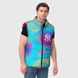 Мужской жилет утепленный 3D New York Yankees - baseball team - logo - фото 2