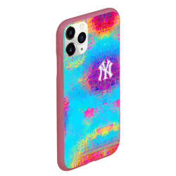 Чехол для iPhone 11 Pro Max матовый New York Yankees - baseball team - logo - фото 2