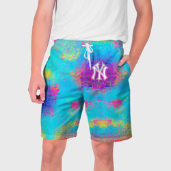 New York Yankees - baseball team - logo – Мужские шорты 3D с принтом купить