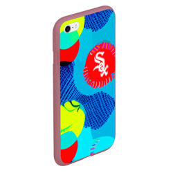 Чехол для iPhone 6/6S матовый Chicago White Sox - baseball team - фото 2