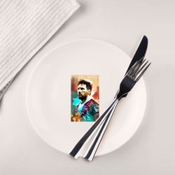 Тарелка Lionel Messi - football - striker