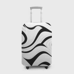 Чехол для чемодана 3D Анималистическая абстракция зебры