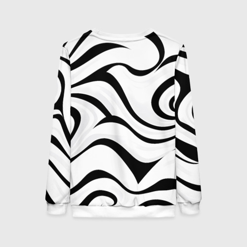 Женский свитшот 3D Анималистическая абстракция зебры, цвет 3D печать - фото 2