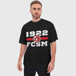 Мужская футболка oversize 3D 1922 FCSM - фото 2