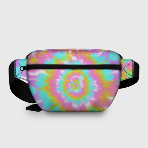 Поясная сумка 3D Tie-Dye кислотный в стиле барби - фото 2